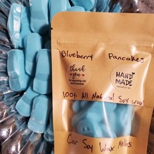 🫐🥞 8 Wax Melt Cars ~ Blueberry Pancakes Scent ~ Handmade Soy Wax Melts